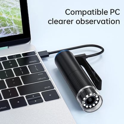 1000X Lightweight Magnifier Camera Amplification Magnifier WiFi Connection Compatible with Android/iOS/PC for Scalp/Skin Testin