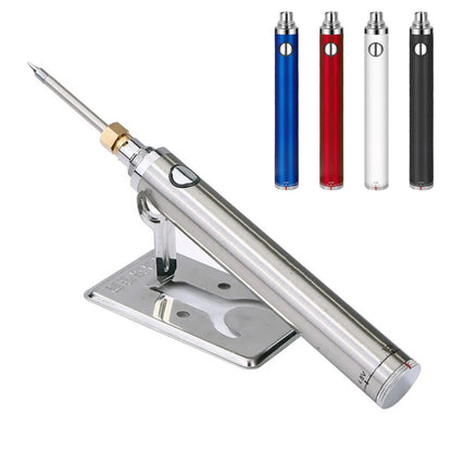 5V 8W Wireless Charging Welding Tool Soldering Iron Mini Portable Battery Soldering Black Red Blue Sliver 4*15*25CM