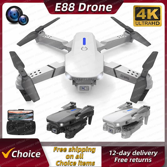 New E88Pro RC Drone 4K Professinal